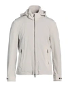 Moorer Man Jacket Ivory Size 38 Polyamide, Polyurethane, Virgin Wool In White