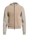 Moorer Man Jacket Khaki Size 34 Lambskin In Nude