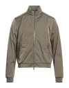 Moorer Man Jacket Khaki Size 46 Polyamide In Beige