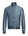Moorer Man Jacket Lead Size 36 Polyester In Grey