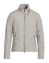Moorer Man Jacket Light Grey Size 38 Polyester In Gray