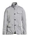 Moorer Man Jacket Light Grey Size 40 Polyester In Gray