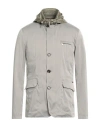 Moorer Man Jacket Light Grey Size 44 Polyester, Elastane