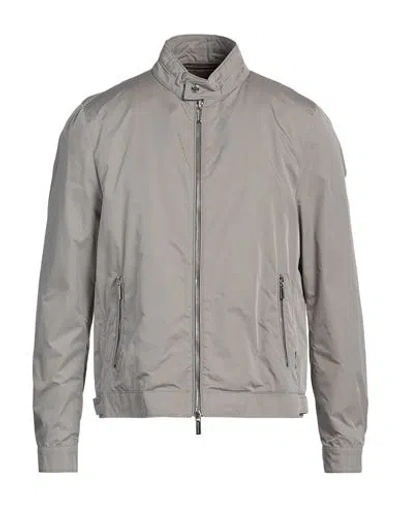 Moorer Man Jacket Light Grey Size 46 Polyester