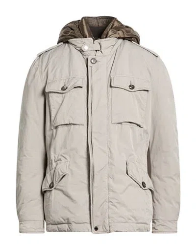 Moorer Man Jacket Light Grey Size 48 Polyester, Polyamide In Gray