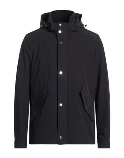 Moorer Man Jacket Midnight Blue Size 38 Polyamide