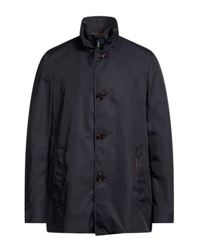 Moorer Man Jacket Midnight Blue Size 38 Polyester In Black