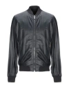 Moorer Man Jacket Midnight Blue Size 44 Soft Leather In Blue
