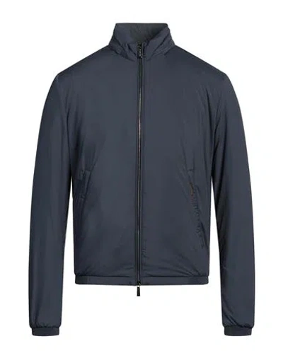 Moorer Man Jacket Midnight Blue Size 48 Polyester