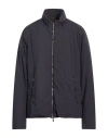 Moorer Man Jacket Midnight Blue Size 48 Polyester In Blue