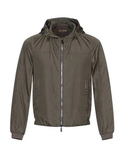 Moorer Man Jacket Military Green Size 40 Polyamide