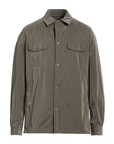 Moorer Man Jacket Military Green Size 42 Polyamide, Polyester