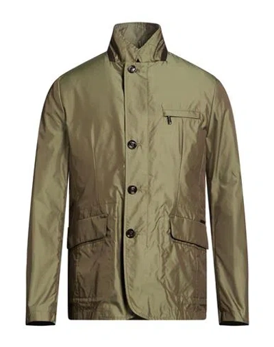 Moorer Man Jacket Military Green Size 44 Polyester