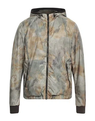 Moorer Man Jacket Military Green Size 38 Polyester, Polyurethane, Polyamide