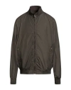Moorer Man Jacket Military Green Size 48 Polyester, Polyamide, Elastane