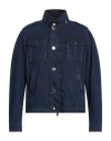 Moorer Techno Fabric Jacket In Blue