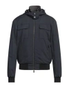 Moorer Techno Fabric Jacket In Navy