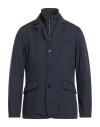 Moorer Man Jacket Navy Size 40 Polyamide, Polyester In Blue