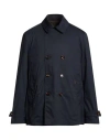 Moorer Man Jacket Navy Size 48 Cotton, Polyamide, Elastane In Blue