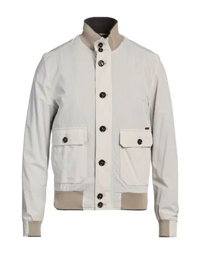 Moorer Man Jacket Off White Size 32 Polyamide, Polyurethane