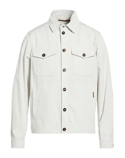 Moorer Man Jacket Off White Size 40 Polyester, Polyamide, Cotton