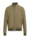 Moorer Man Jacket Sage Green Size 40 Polyamide, Polyurethane In Green