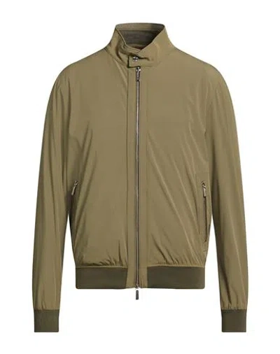 Moorer Man Jacket Sage Green Size 40 Polyamide, Polyurethane