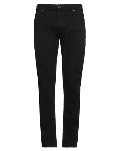 Moorer Man Jeans Black Size 35 Cotton, Elastane