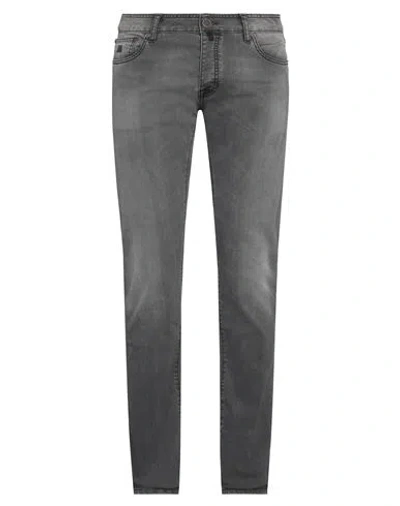 Moorer Man Jeans Black Size 35 Cotton, Polyurethane, Elastane