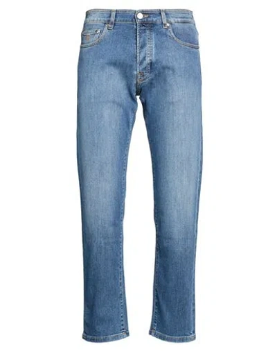 Moorer Man Jeans Blue Size 30 Wool, Cashmere, Elastane