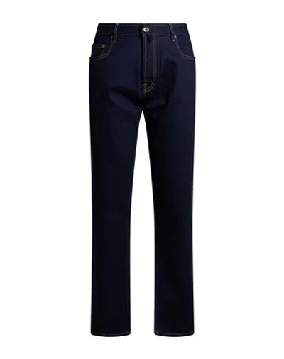 Moorer Man Jeans Blue Size 32 Cotton, Cashmere, Elastane