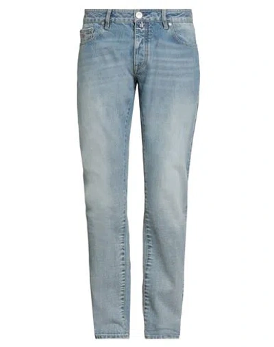 Moorer Man Jeans Blue Size 34 Cotton