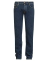 Moorer Man Jeans Blue Size 34 Cotton, Elastane In Blue