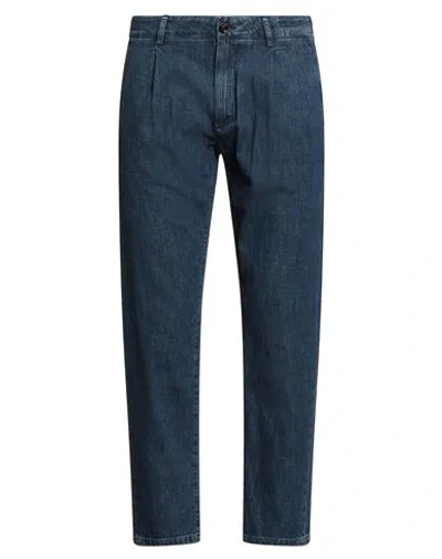 Moorer Man Jeans Blue Size 40 Cotton
