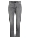 Moorer Man Jeans Grey Size 32 Cotton, Elastane In Gray