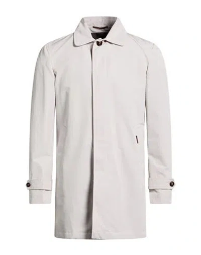 Moorer Man Overcoat & Trench Coat Beige Size 48 Cotton, Polyester In Neutral