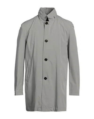 Moorer Man Overcoat & Trench Coat Grey Size 38 Polyamide, Polyurethane
