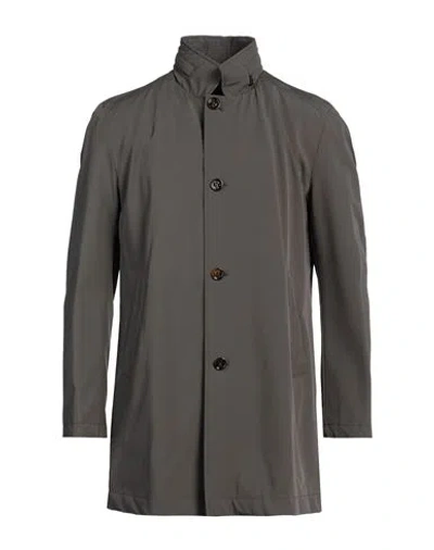 Moorer Man Overcoat & Trench Coat Lead Size 44 Polyamide, Polyurethane In Grey