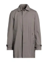 Moorer Man Overcoat & Trench Coat Grey Size 42 Virgin Wool, Silk