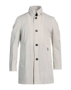 Moorer Man Overcoat & Trench Coat Light Grey Size 42 Polyamide, Polyurethane In Grey