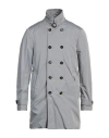 Moorer Man Overcoat & Trench Coat Light Grey Size 40 Polyester In Grey