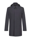 Moorer Man Overcoat & Trench Coat Midnight Blue Size 38 Polyamide, Elastane In Blue