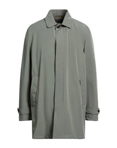 Moorer Man Overcoat & Trench Coat Sage Green Size 44 Polyamide, Polyurethane