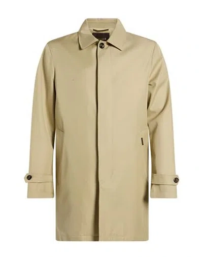 Moorer Man Overcoat & Trench Coat Sand Size 40 Cotton, Silk In Neutral