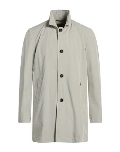 Moorer Man Overcoat & Trench Coat Taupe Size 48 Polyamide, Polyurethane In Gray