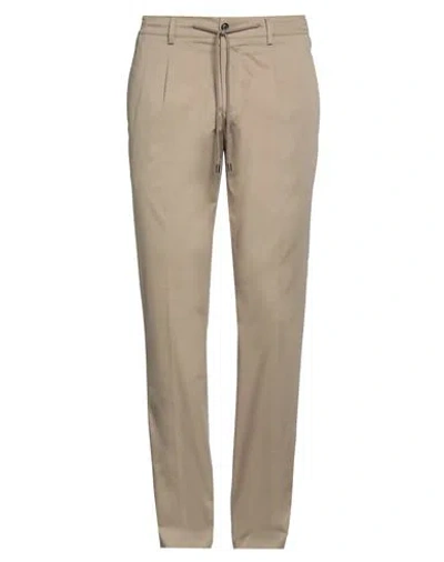Moorer Man Pants Beige Size 30 Cotton, Elastane