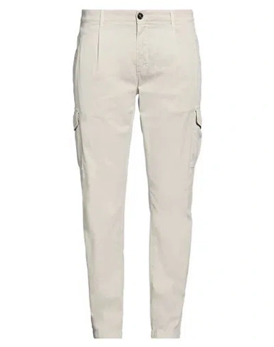 Moorer Man Pants Light Grey Size 38 Cotton, Silk, Elastane