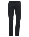 Moorer Man Pants Midnight Blue Size 31 Cotton, Lyocell, Silk, Elastane In Blue