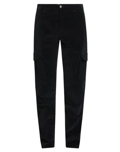 Moorer Man Pants Midnight Blue Size 36 Cotton, Elastane In Black