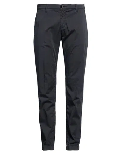Moorer Man Pants Midnight Blue Size 42 Cotton, Elastane